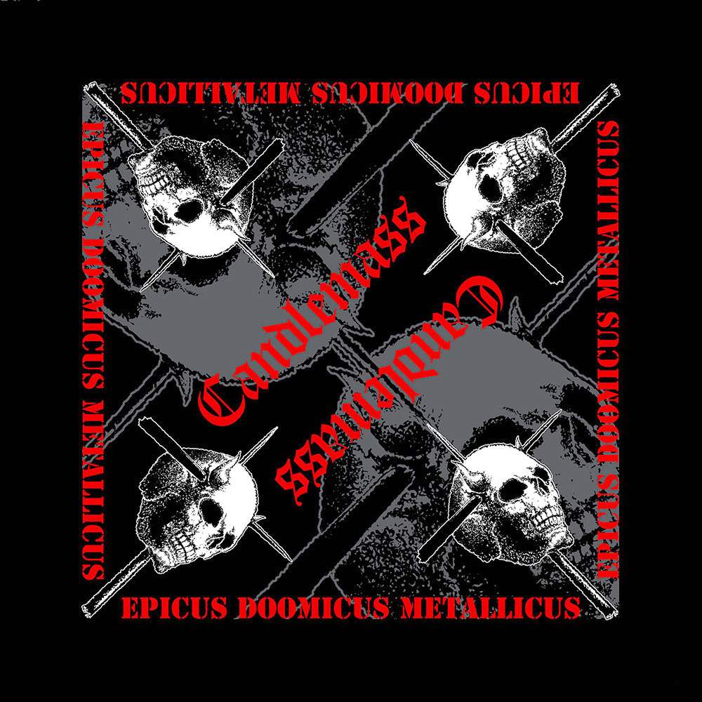 Candlemass - Epicus Doomicus Metallicus Bandana - Zwart